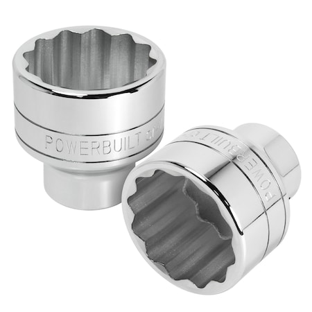 Powerbuilt 3/4" Drive 55Mm 12Pt Socket 643242